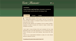Desktop Screenshot of cortemainente.com